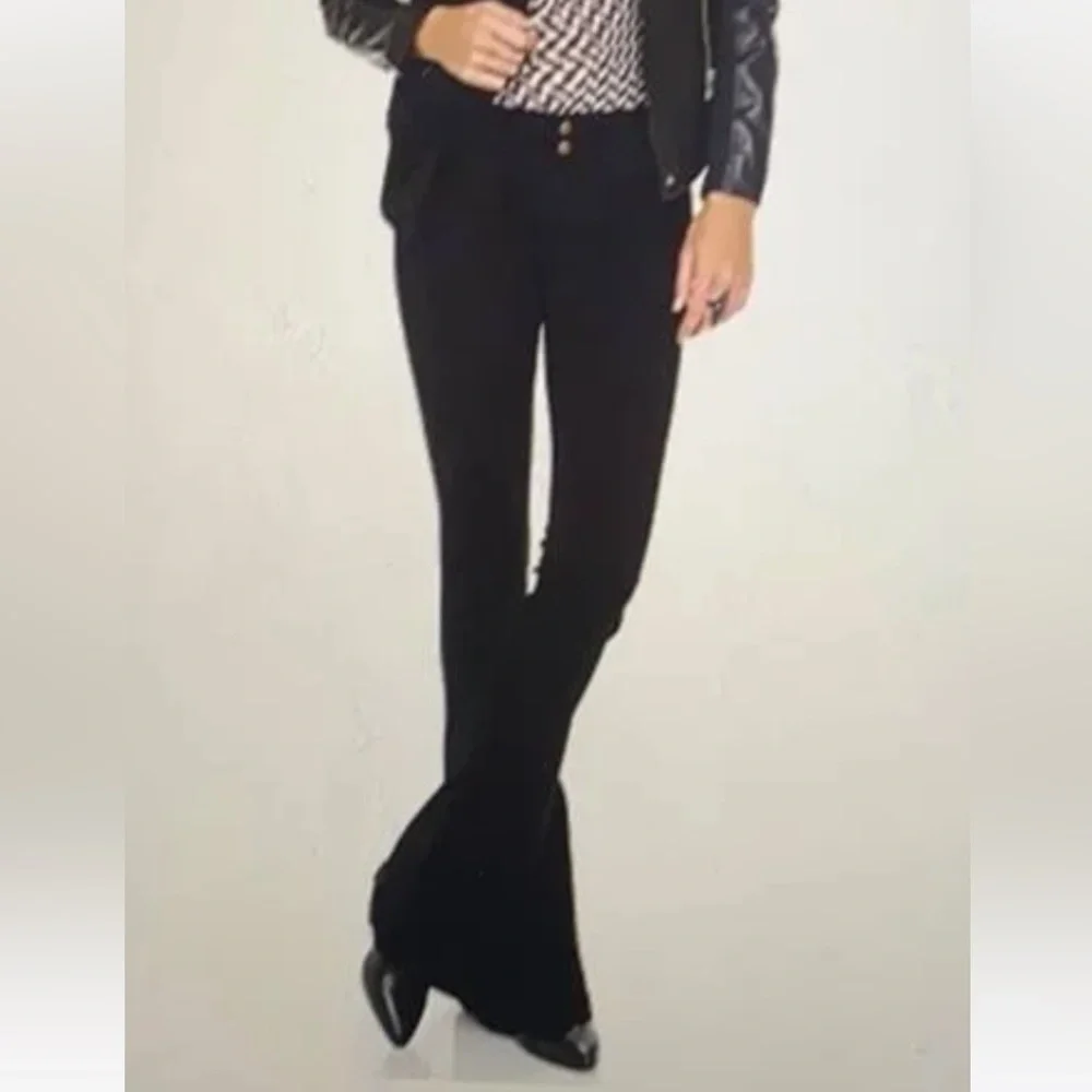 Goldsign Black Sissi Flare Jeans - Picture 3 of 15